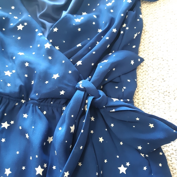 Blue Romper with Stars - Picture 4 of 4